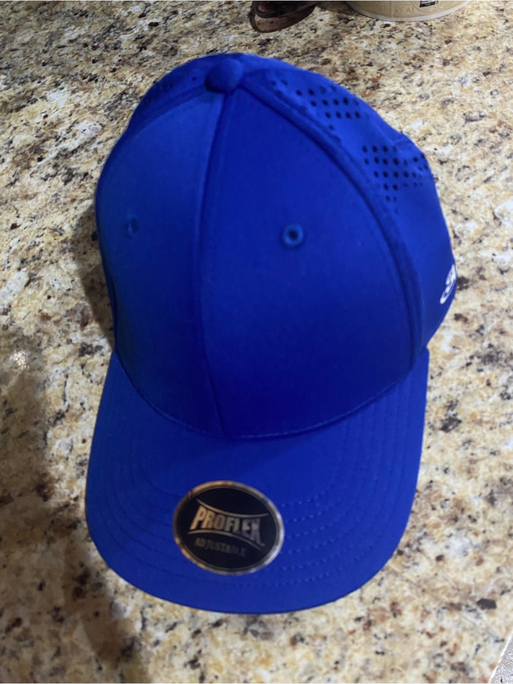 Pro-Flex Adjustable Royal Blue Performance Baseball Cap
